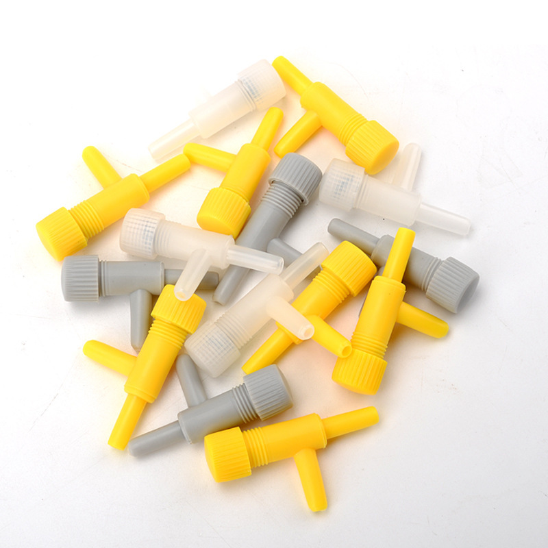 Fábrica de plástico Conector directo tanque de peces aireador bomba tubo de aire válvula de retención accesorios de acuario válvula de retención