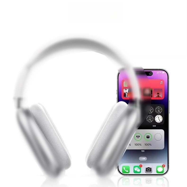 2025新款头戴华强北蓝牙耳机P9proMax适用ios15无线耳机iPhone16|undefined