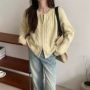圆领秋冬新款复古开衫