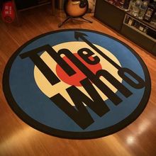 Roland罗兰电鼓地垫架子鼓防滑地垫排练室减震隔音降噪圆形地毯