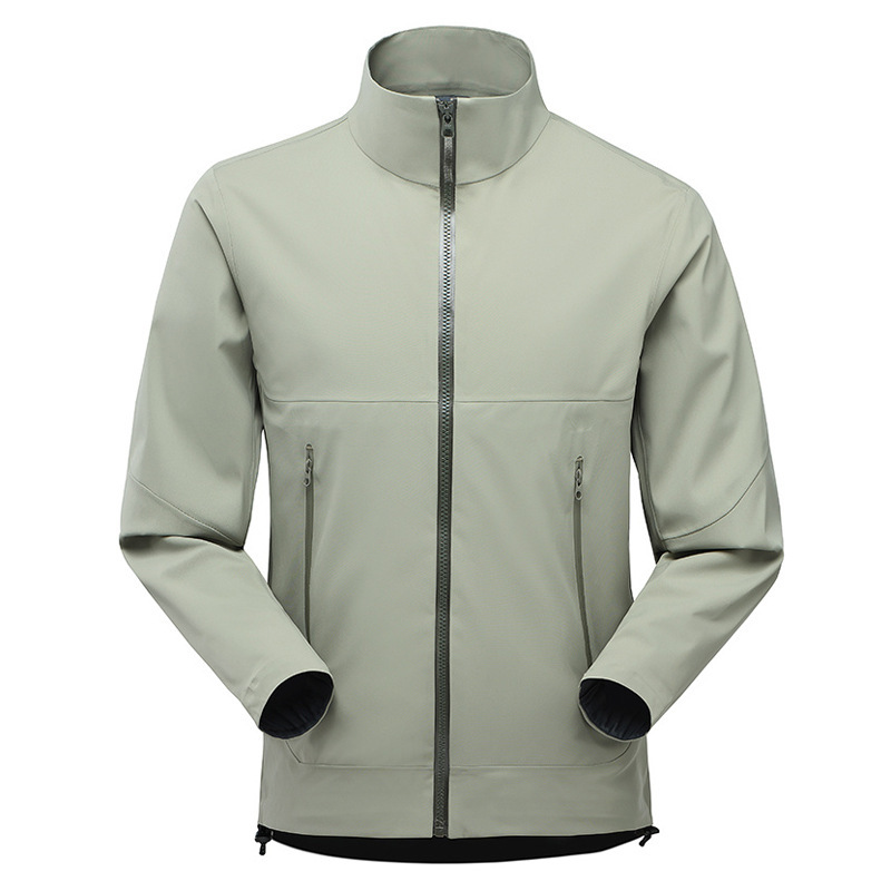 Bird home same style in stock outdoor jacket single layer loose men's and women's hard shell spring and autumn jacket waterproof thin jacket