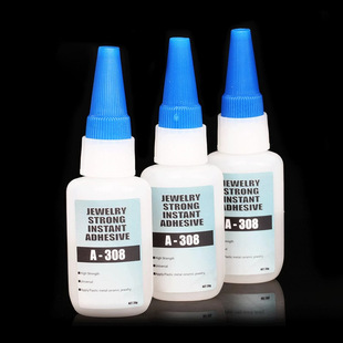Glue A308 Jewelry Glue Quick-Drying Quick-Drying Glue DIY Jewelry Adhesive Ring Surface Glue Hand Rope Glue