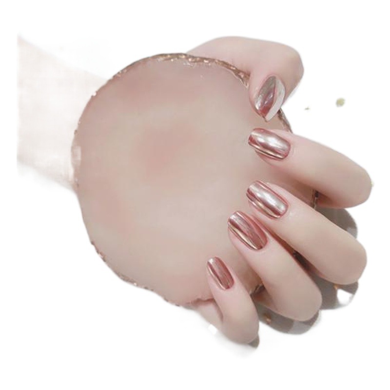 Tiktok Net rojo popular de uñas belleza Hada espejo harina Super brillante oro local espejo mágico polvo de color sólido polvo de galvanoplastia polvo de oro de titanio