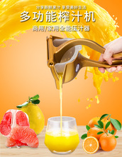 手動榨汁機榨檸檬汁器擠檸檬壓石榴橙子姜汁榨汁器水果壓汁器
