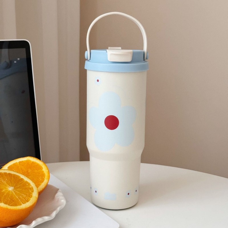 轻奢高级感水杯子316不锈钢便携咖啡杯大容量高颜值小众保温水壶|undefined