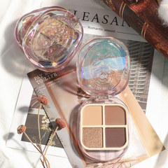 魔法色彩新品火漆眼影盤細膩粉質閃耀大地色啞光珠光煙熏妝批發