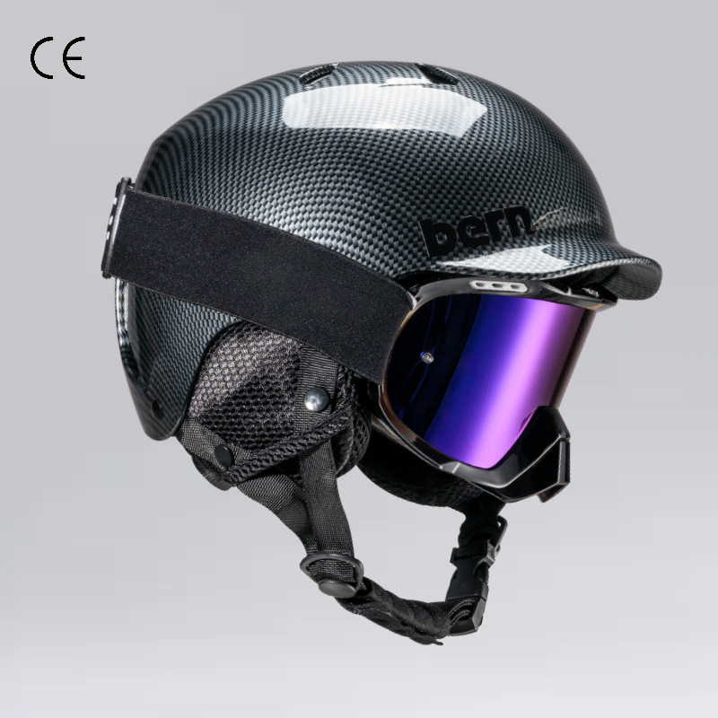 Motorcycle Safety Supplies — Universal Unisex Bern Style - carbon-s53-56cm10