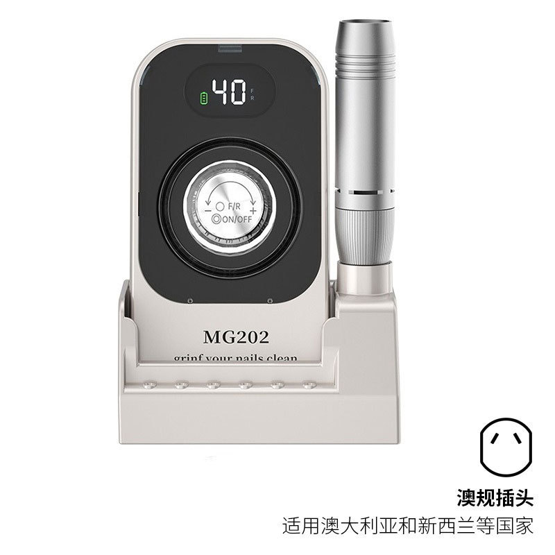 Botón de botón de pulido de uñas portátil, pulido de escritorio, herramienta de pulido de uñas, pulidora de uñas, eliminación profesional de uñas