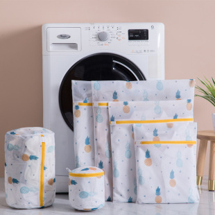 Factory Laundry Bag Washing Machine Special Anti-deformation 70g Thickened Fine Mesh Bra Underwear Household Laundry Bag Pineapple