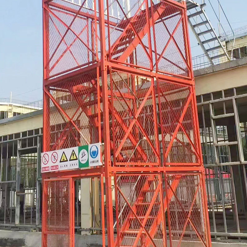 深圳地铁安全梯笼桥梁施工马道爬梯墩柱盖梁平台地铁箱式基坑梯笼