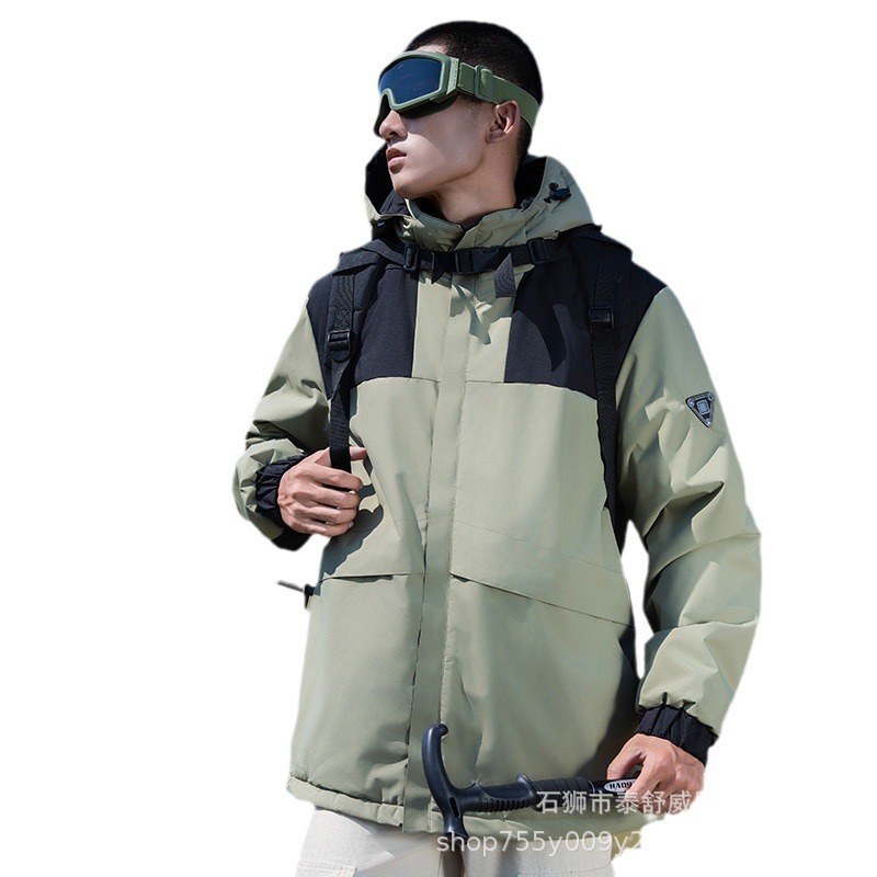 Suministro de fábrica nueva chaqueta de calefacción inteligente chaqueta de calefacción eléctrica de cuatro zonas de tres controles al aire libre de invierno