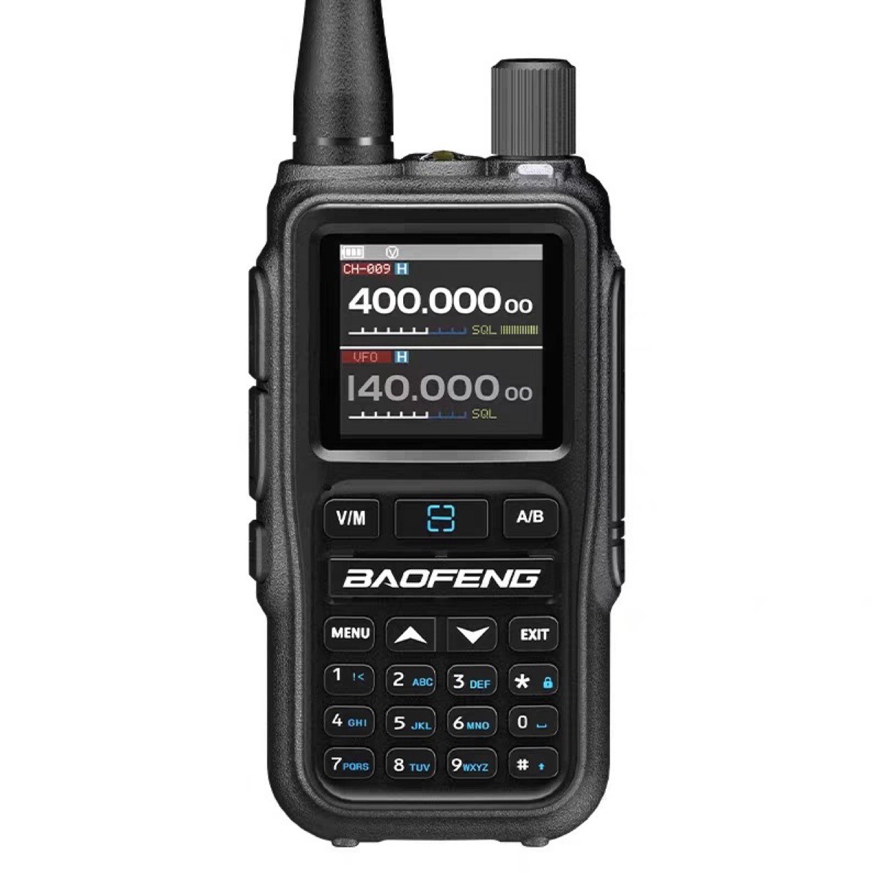 Baofeng UV5Rmini intercomunicador de un botón para la frecuencia AM aviación de banda completa de mano autoconducción al aire libre tipo-C carga