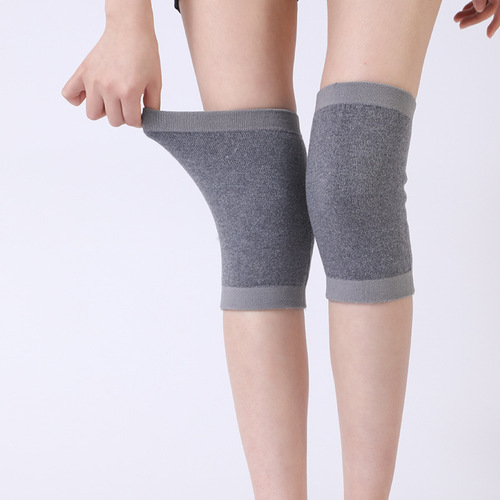 Cashmere warm women and men autumn and winter thin plus velvet old cold leg protection knee paint joints air-conditioned room anti-slip cold sports traceless
