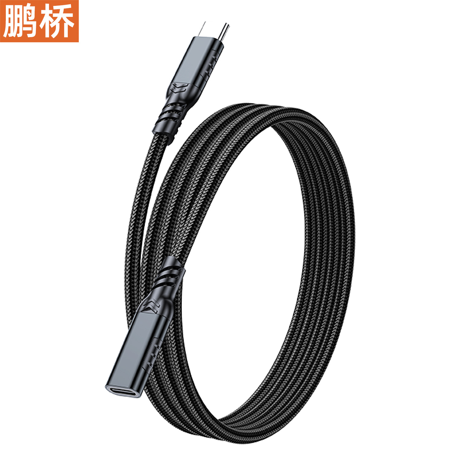 Cable de extensión Type-C Cable de pantalla de proyección 4K macho a hembra 20Gbps estación de acoplamiento de alta velocidad para expandir los datos del disco duro a la computadora