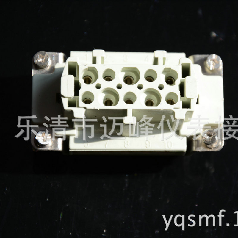 供应华峰牌(HF)热流道专用HDC-HE-010-1矩形航空插头及重载连接器