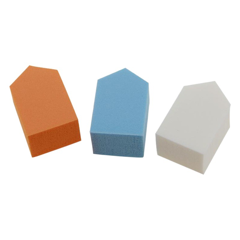 Fabricantes suministro NR SBR látex puff maquillaje pequeño cuadrado pequeño redondo mojado y seco belleza herramientas para un gran número de venta al por mayor