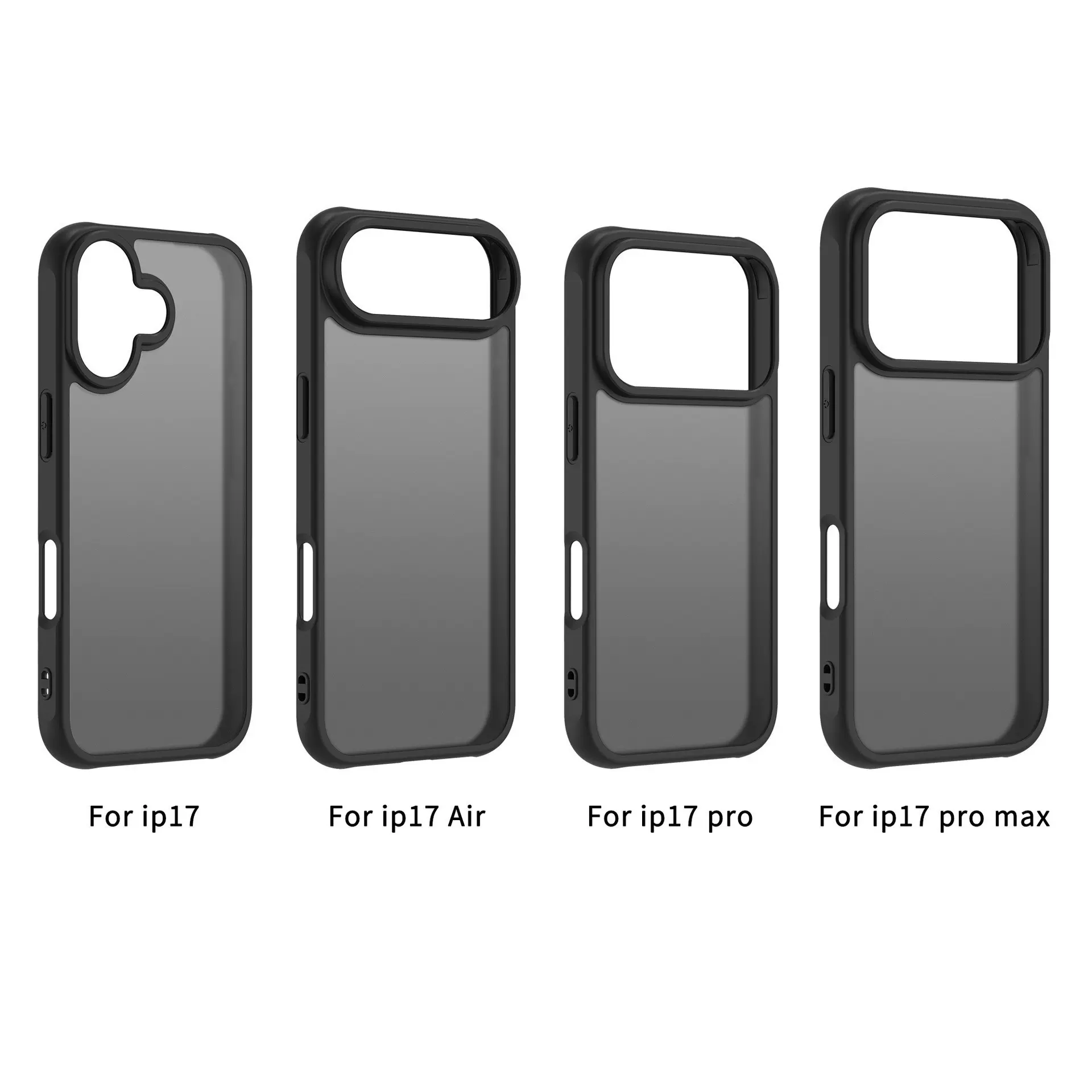 适用IPhone17透明二合一手机壳苹果17promax防摔TPU+PC保护套16