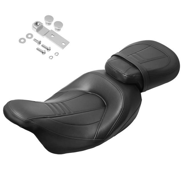 Applicable to Harley CVO Street Highway Gliding Road Wang Shuangdeng Gliding Modified Front and Rear Cushion Seat 09-21