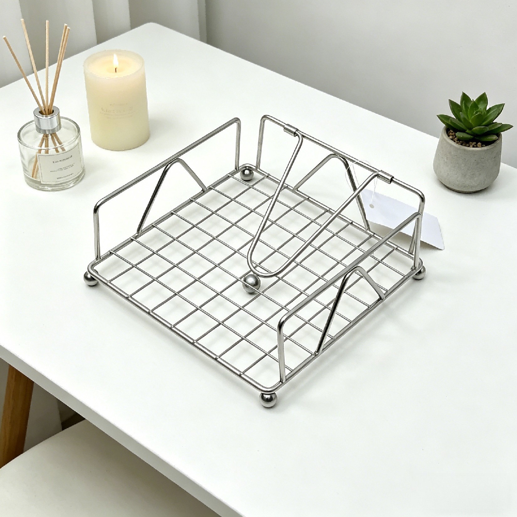 SPOT Iron napkin holder Nordic Iron Art Square servilleta titular de mesa metálica toallas de papel titular de toallas de papel image 13