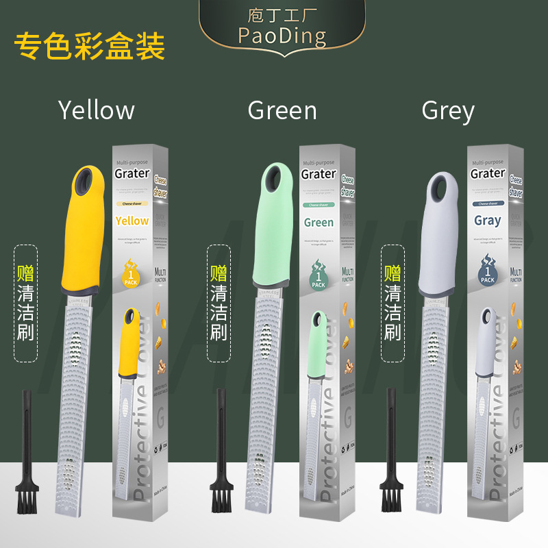 Amazon 304 stainless steel cheese grater lemon zest grater cheese grater chocolate shaver multi-function