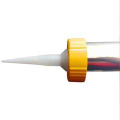 Manufacturer structure glue gun stainless steel barrel alloy handle rotatable labor-saving 995 pressure squeeze soft glue gun