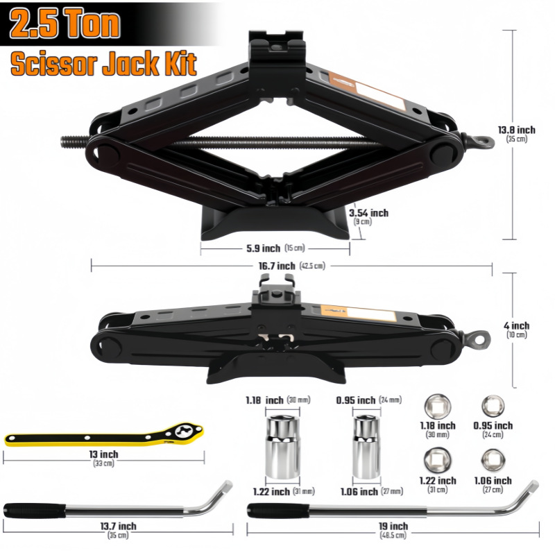 Cross-Border New Hot-Selling Car Products 0kg-Piece Universal Emergency Kit Tire Repair Tool Set