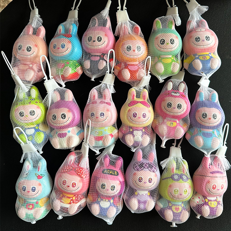 앉은 자세 도파민 라부부 혼합머리 8.5cm]