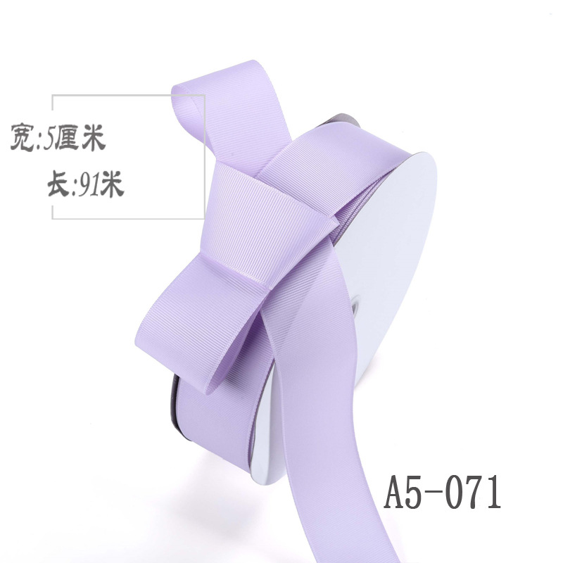 5cm de alta densidad costilla cinta ramo fruta caja de regalo embalaje color ropa embalaje borde accesorios hilo cinta