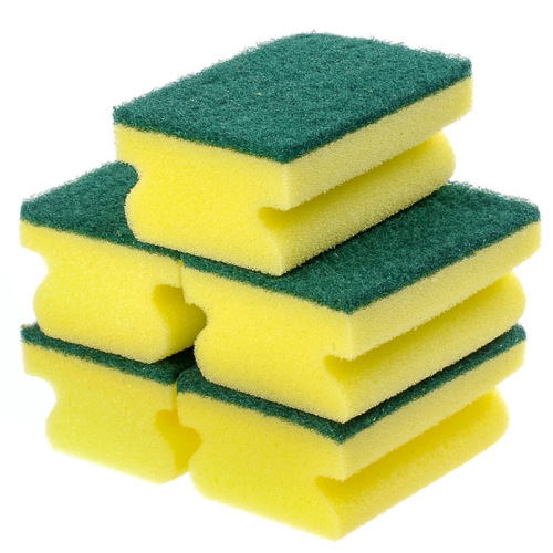 Scouring cloth manufacturer wholesale household sponge kitchen supplies double-sided cleaning sponge wipe sponge