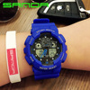 Street waterproof universal digital watch for leisure, suitable for teen