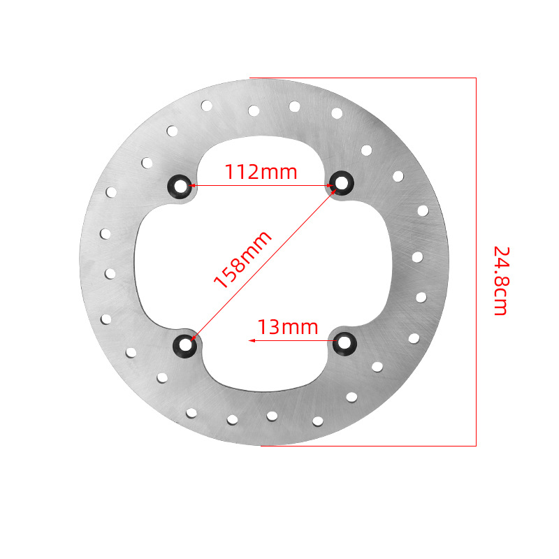Suitable for Bombardier X3 Utv Front and Rear Brake Disc Off-Road Motorcycle Modification Accessories