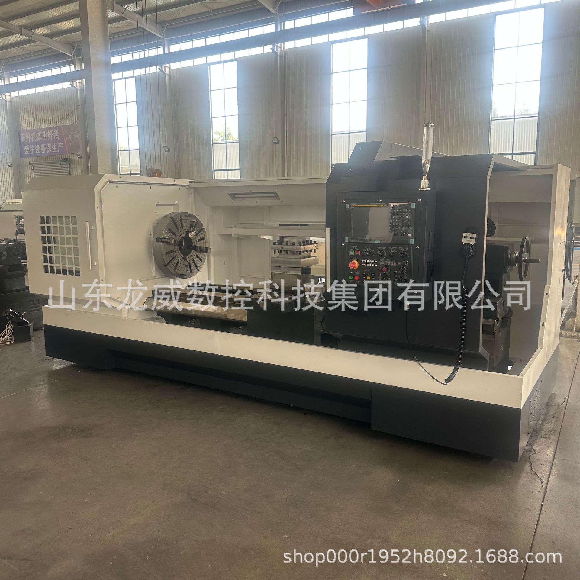 现货 CK6180X2000 数控车床大孔径刚性强轴类盘类加工车床