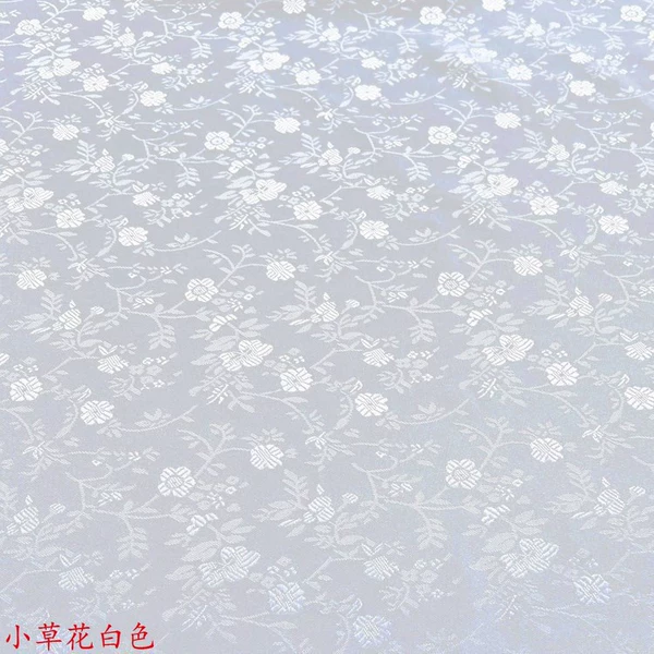 Flower-shaped, white