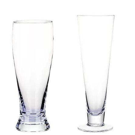 Gran por mayor vidrio transparente de alto blanco tazas de bebida fría dulces tazas de bebida de té de frutas creativas tazas de agua incolores tazas de jugo