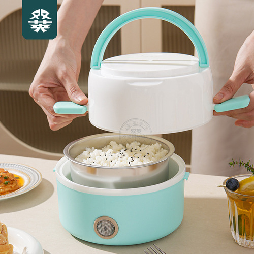 Mini kitchen children's rice cooker, food and play set, electric lunch box, rice cooker, play house real egg steamer