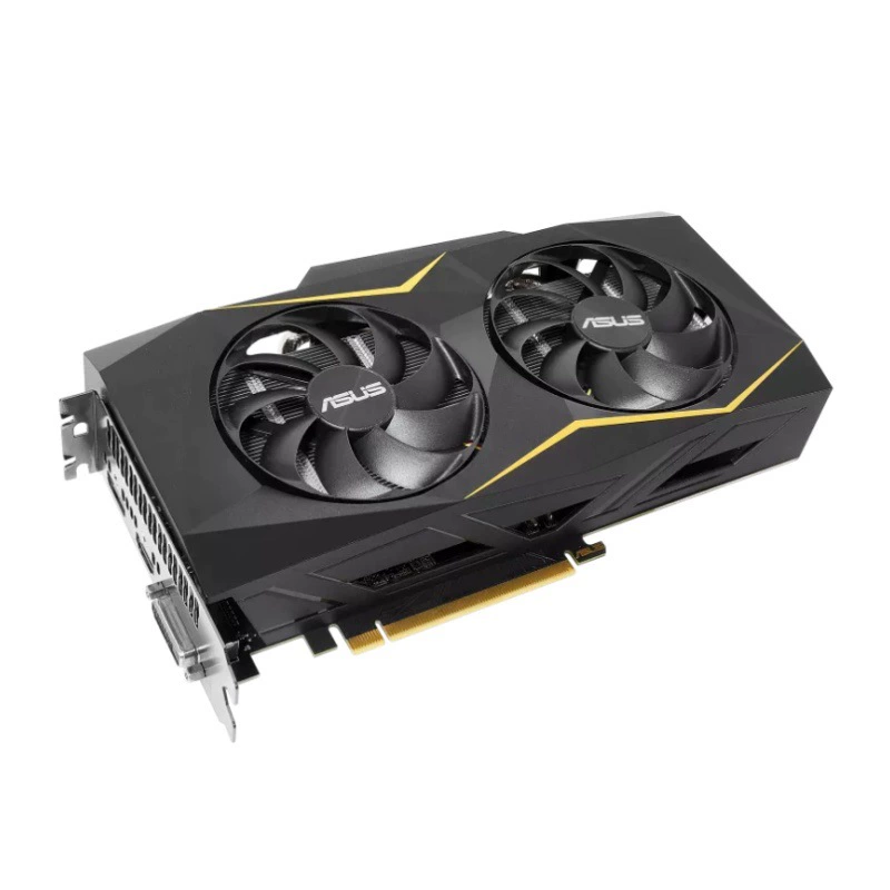 Видеокарта (ASUS 2060 6G) совместимая с RTX2060S/3060/2070/6600XT, двойной вентилятор, 8-контактное питание