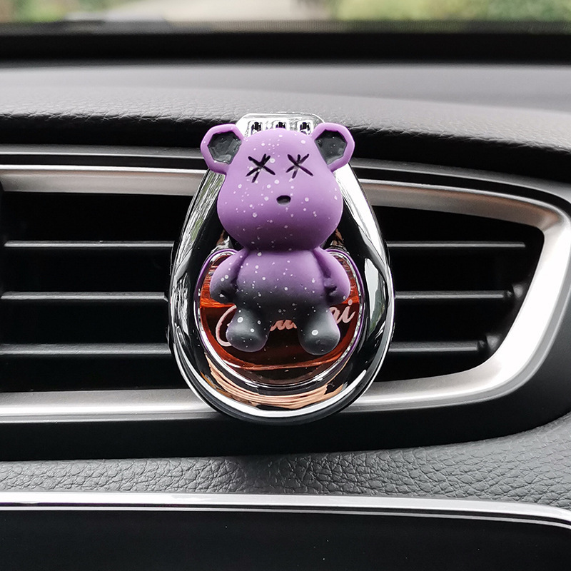 Perfume para automóvil, aromaterapia para automóvil, decoración de salida de aire acondicionado para automóvil, decoración de accesorios para automóvil, fragancia ligera duradera y desodorización