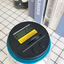 大号电子计数零钱硬币储蓄罐存钱水桶智能存钱罐儿童玩具礼品跨境