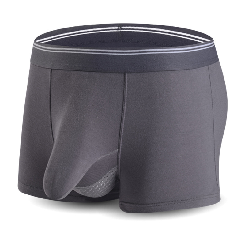 Men's Physiological Jj Panties National Fashion Two-in-One Gun Bullet Separate Fiber Boxers Men's Elephant Nose U Shorts