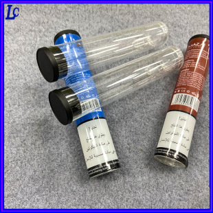 Factory in stock wholesale PC electronic mist device Rod high transparent five-generation Rod plastic packaging tube transparent tube