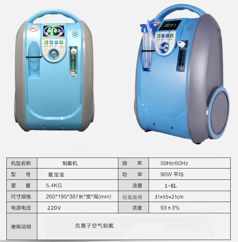 Oxygen Machine, Vehicle-Mounted Oxygen Generator, Oxygen Machine, Oxygen Pump, Oxygen Pump, Travel Small Oxygen Bar, Air Purifier
