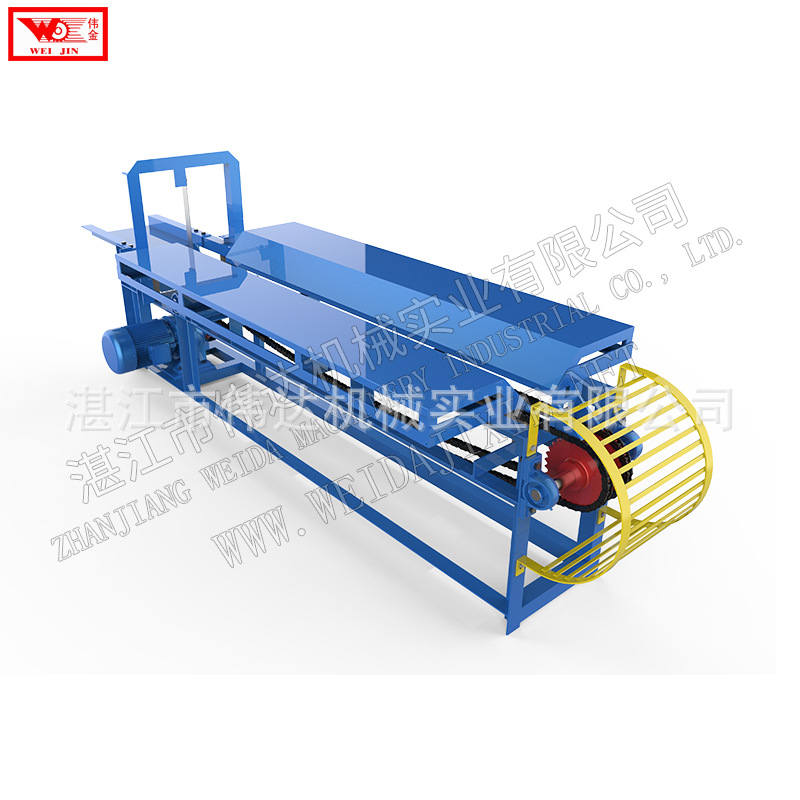 畅销湛江伟达 【香蕉茎杆切割破片机】用于将香蕉茎杆撕开成片