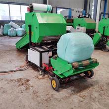 玉米秸秆打捆包膜机 畜牧养殖饲料青储打捆机