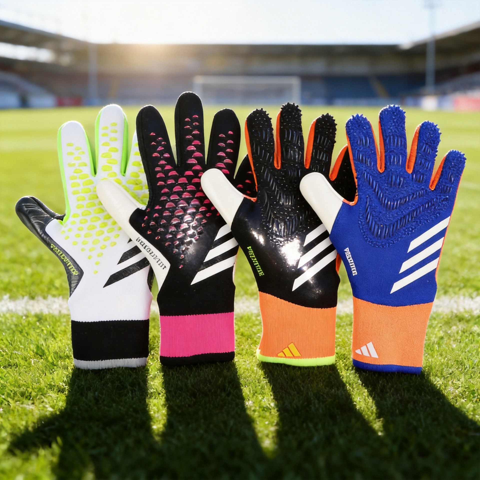 Goalkeeper Gloves Football Goalkeeper Gloves for Adults, Children, and Elementary School Students Finger Protection Equipment Training Football Goalkeeper Gloves