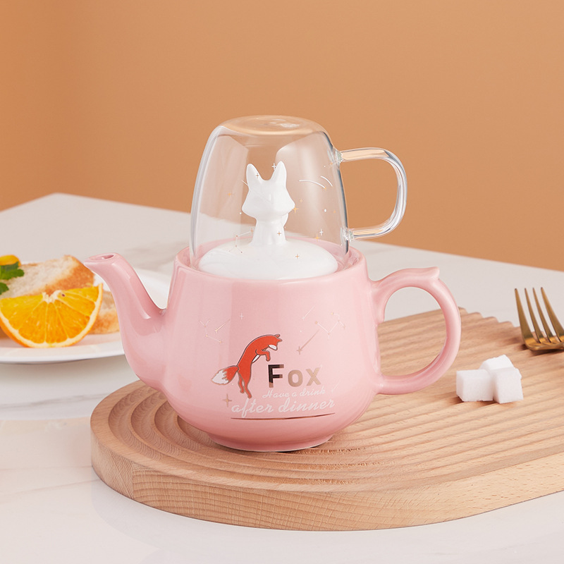 Ins juego de té japonés gran capacidad tetera Amazon Comercio exterior oferta exclusiva logo pequeño regalo fresco