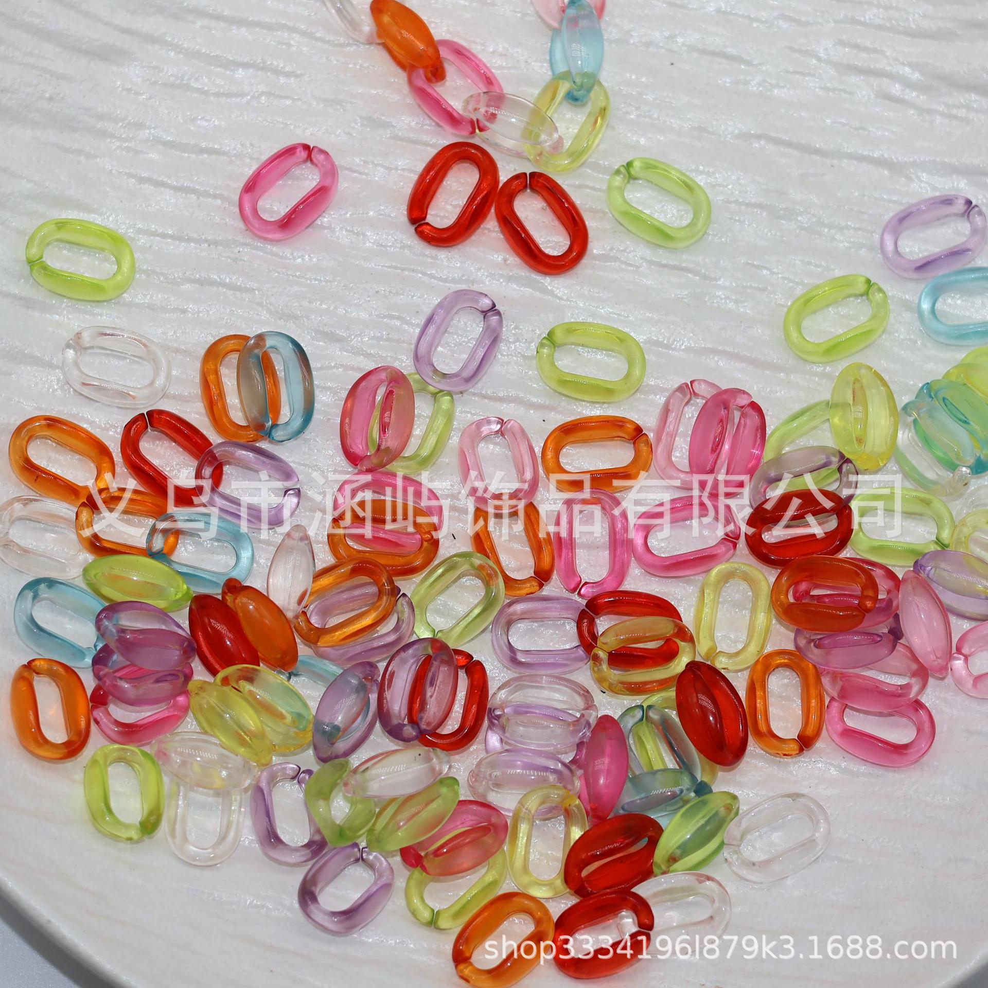 Acrylic transparent bracelet