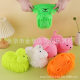 Popular decompression elastic animal long-haired luminous cat and dog pinch music cartoon rabbit unicorn luminous ball toy