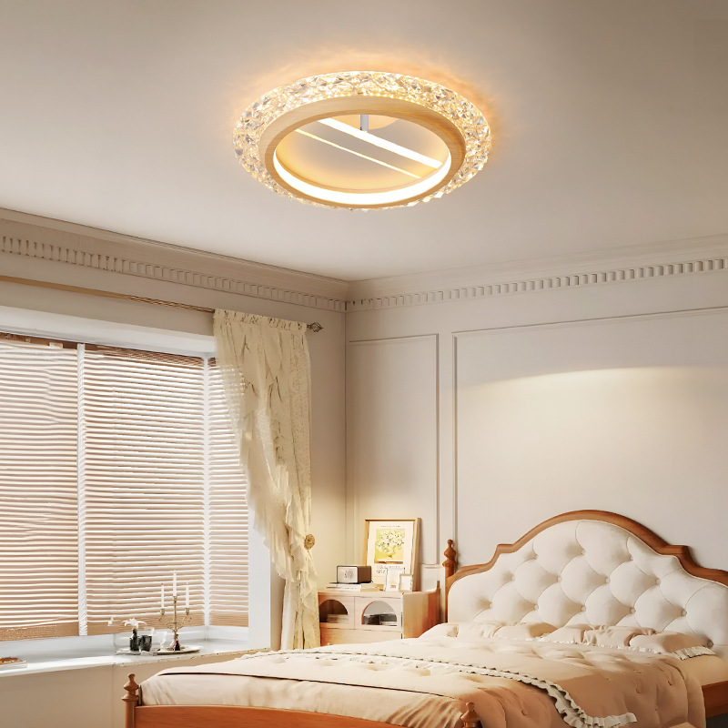 [Selección estricta] lámpara principal simple, moderna, creativa, lujosa, ligera, estilo medieval, 2025 nueva lámpara de techo de cristal de protección de ojos