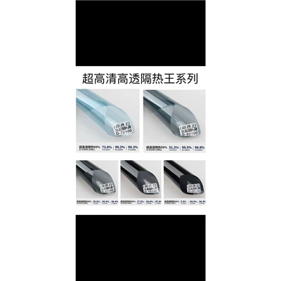 Insulation Film, Sun Protection Film, Explosion-Proof | Automotive Film - color-5g-ultra-high-transparent-insulation-king-series-remark-model