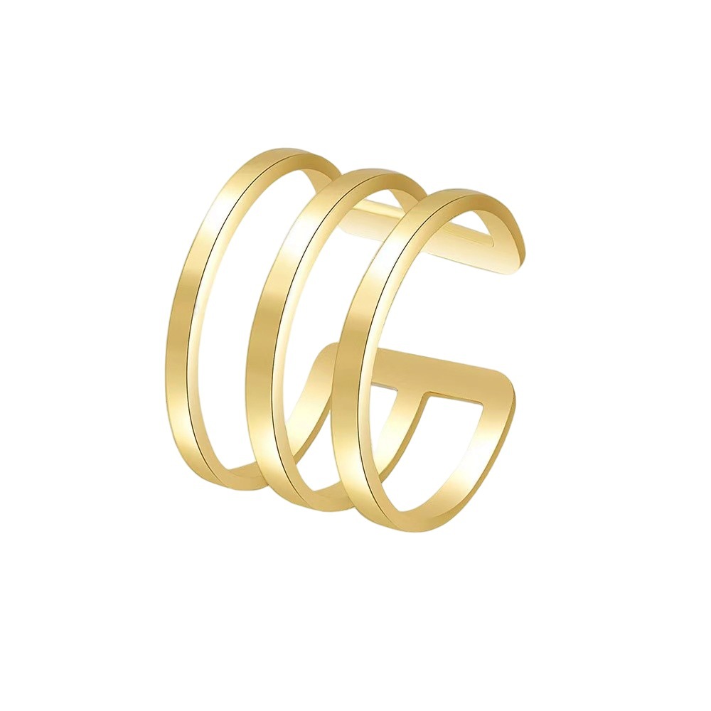 Oredos para damas creativas europeas y americanas Pendientes enrollados en espiral de cartílago no poroso Pendientes de clip de oreja de aleación ajustable para mujer